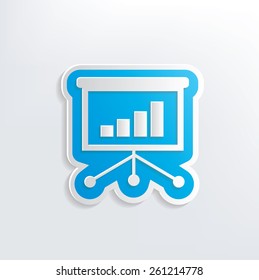 Profit design on white background,clean vector