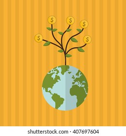 Profit graphic design 