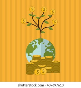 Profit graphic design 