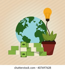 Profit graphic design 