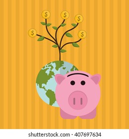 Profit graphic design 