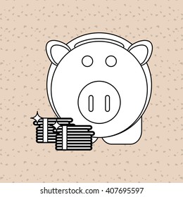 Profit graphic design , editable vector