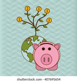 Profit graphic design , editable vector
