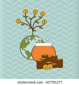 Profit graphic design , editable vector