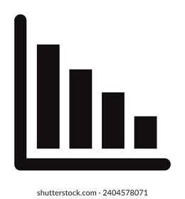 Profit growing icon. Growing bar graph icon . Progress bar. Growing graph icon graph sign. Chart increase profit. Growth success arrow icon.
