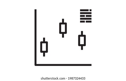 Gewinnwachstum Symbol. Isolierte Vektorsymbol. Fortschrittsleiste. Wachsender Graph Icon Graph Zeichen. Diagramm erhöhen den Gewinn. Wachstumserfolg-Symbol EPS10
