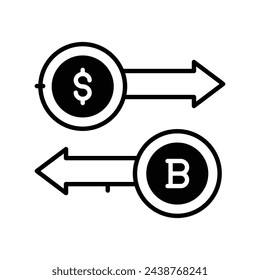 Profit Growth icon vector strock illustration