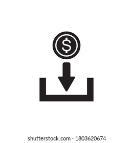 profit icon, Business icon vector