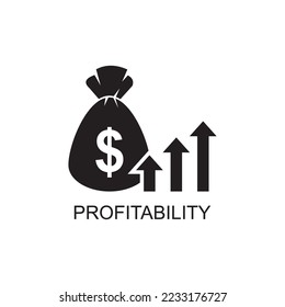profit icon , business icon vector