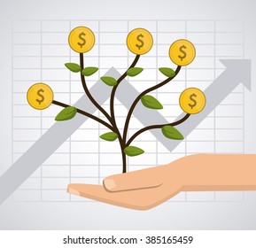 Profit icon design 