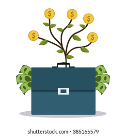 Profit icon design 