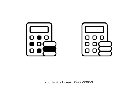 Diseño de iconos de beneficio con ilustración de fondo blanco