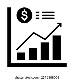 Profit Icon Element For Design