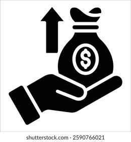 Profit Icon Element For Design