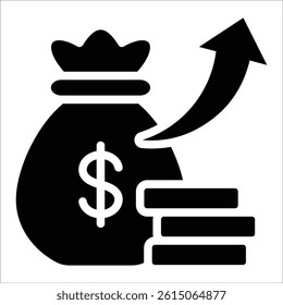 Profit Icon Element For Design