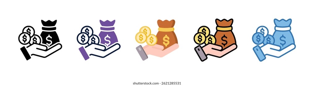 Profit Icon Element For Design