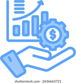Profit Icon Element For Design