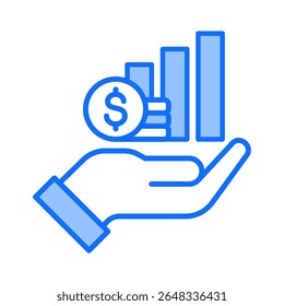 Profit Icon Element For Design