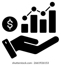 Profitsymbolelement für Design