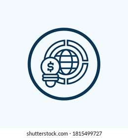profit icon isolated on white background from economy collection. profit icon trendy and modern profit symbol for logo, web, app profit icon isolated on white background from economy collection. profit icon trendy and modern profit symbol for logo, web, app