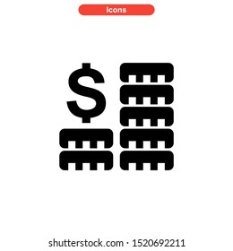 profit icon isolated sign symbol vector illustration - high quality black style vector icons
