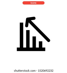 profit icon isolated sign symbol vector illustration - high quality black style vector icons
