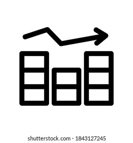 profit icon or logo isolated sign symbol vector illustration - high quality black style vector icons
