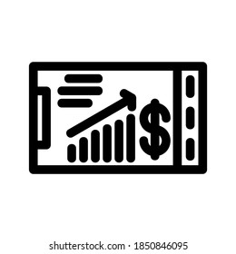 Profit icon or logo isolated sign symbol vector illustration - high quality black style vector icons
