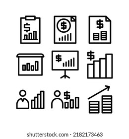 profit icon or logo isolated sign symbol vector illustration - Collection of high quality black style vector icons
