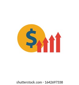 Profit icon. Simple element from startup icons collection. Creative Profit icon ui, ux, apps, software and infographics.