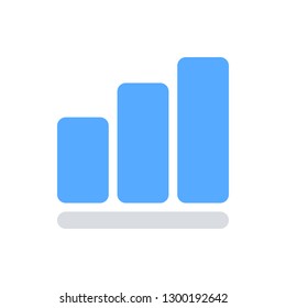 Profit Icon Vector Illustration in Flat Style for Any Purpose