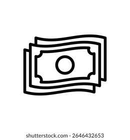 Vector de icono de beneficio con estilo de línea