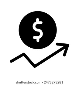Profit Icon Vector Symbol Design Illustration