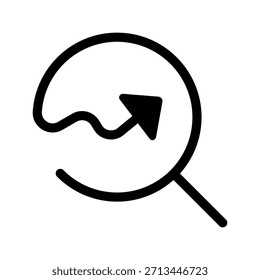 Ilustração de design de símbolo de vetor de ícone de lucro