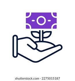 profit icon for your website design, logo, app, UI.
