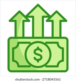 Elemento de icono de aumento de beneficios para el diseño