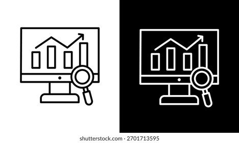 Aumento de beneficios Diseño de conjunto de iconos blancos