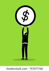 Profit Increasing. Business vector concept illustration.