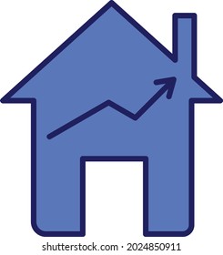 Gewinnlinie ausgefülltes Vektorsymbol-Design