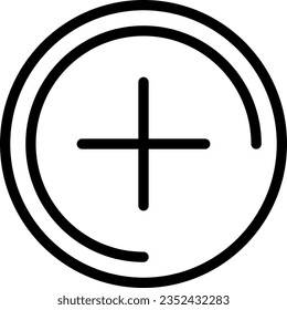 profit line icon illustration vector