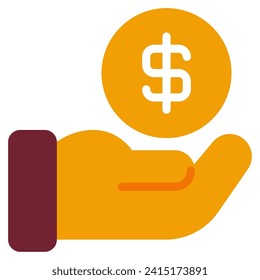 Ilustración vectorial de objeto de marketing de beneficio