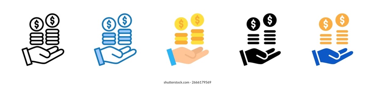 Benefíciese de múltiples iconos de estilo que establecen la Ilustración vectorial de diseño.