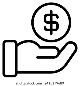 Profit object vector illustration business marketing