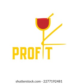 profit organization logo, food drink , drinkables, beverages, brewing juices, shop, cafe, restaurant, letter k with drink glass vector