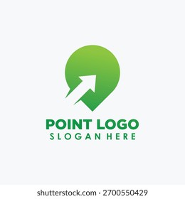 profitpunkt logo design vorlage, business logo konzept vektor