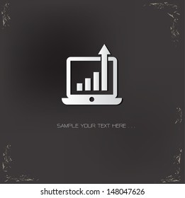 Profit symbol,vector