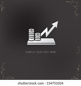 Profit symbol,vector