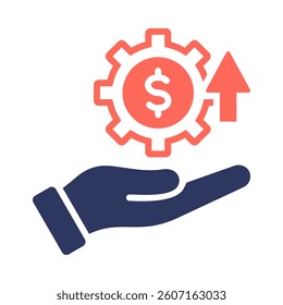Profitability Icon Element for Design