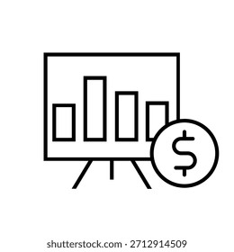 Profitable Business Icon Vektor. Geschäftsillustrationszeichen. Symbol oder Logo des Geschäftsteams.