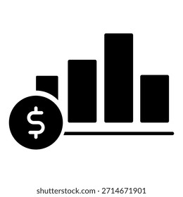 Profitable business icon vector. Business Illustration sign. Business team symbol or logo.
